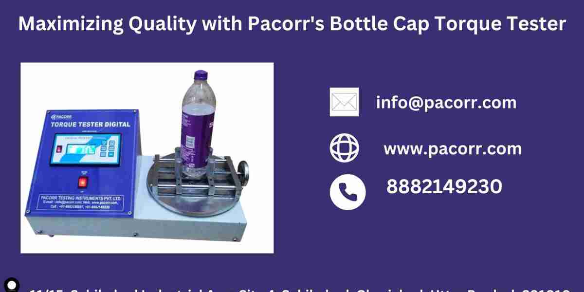 How Pacorr's Bottle Cap Torque Tester Ensures Leak-Proof Bottles in Every Production